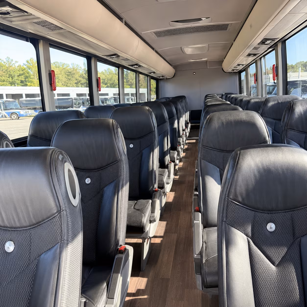 greensboro concert transportation onboard seating