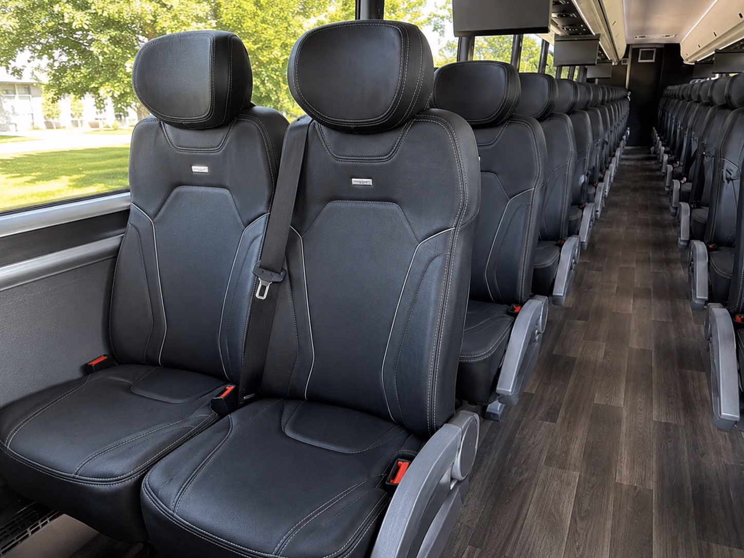 greensboro school event transportation onboard seating